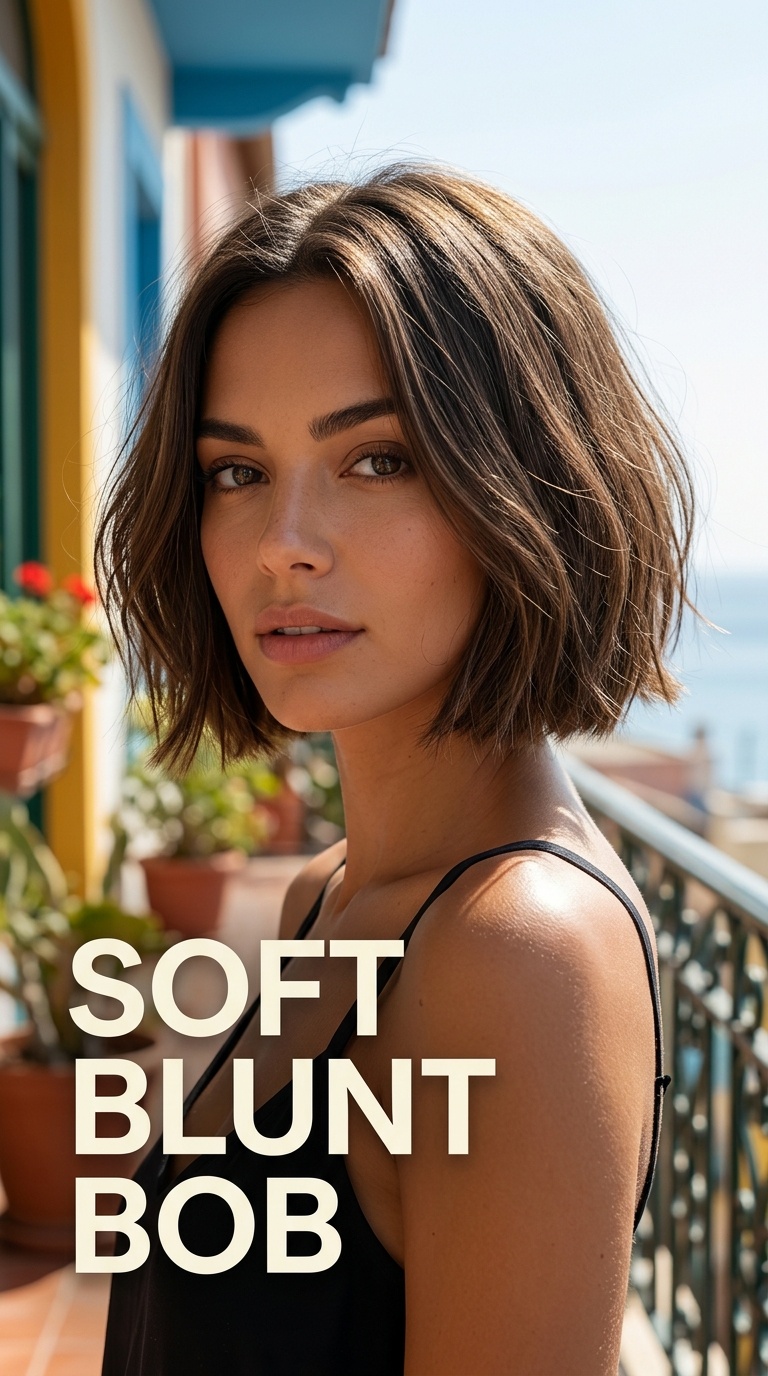 Soft Blunt Bob