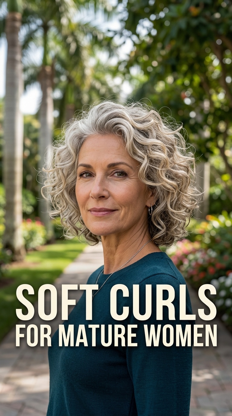 Soft Curls for Mature Women