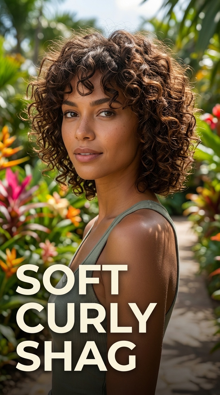 Soft Curly Shag