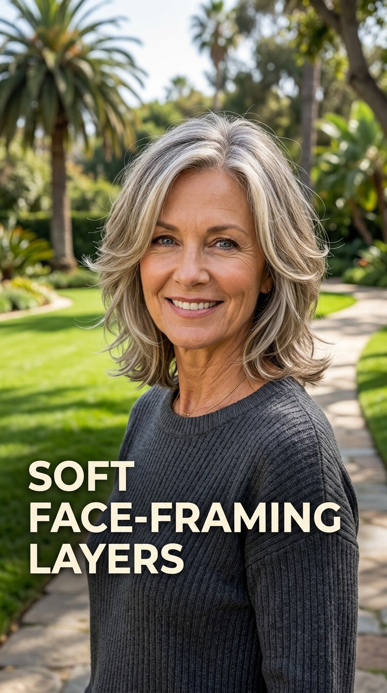 Soft Face-Framing Layers