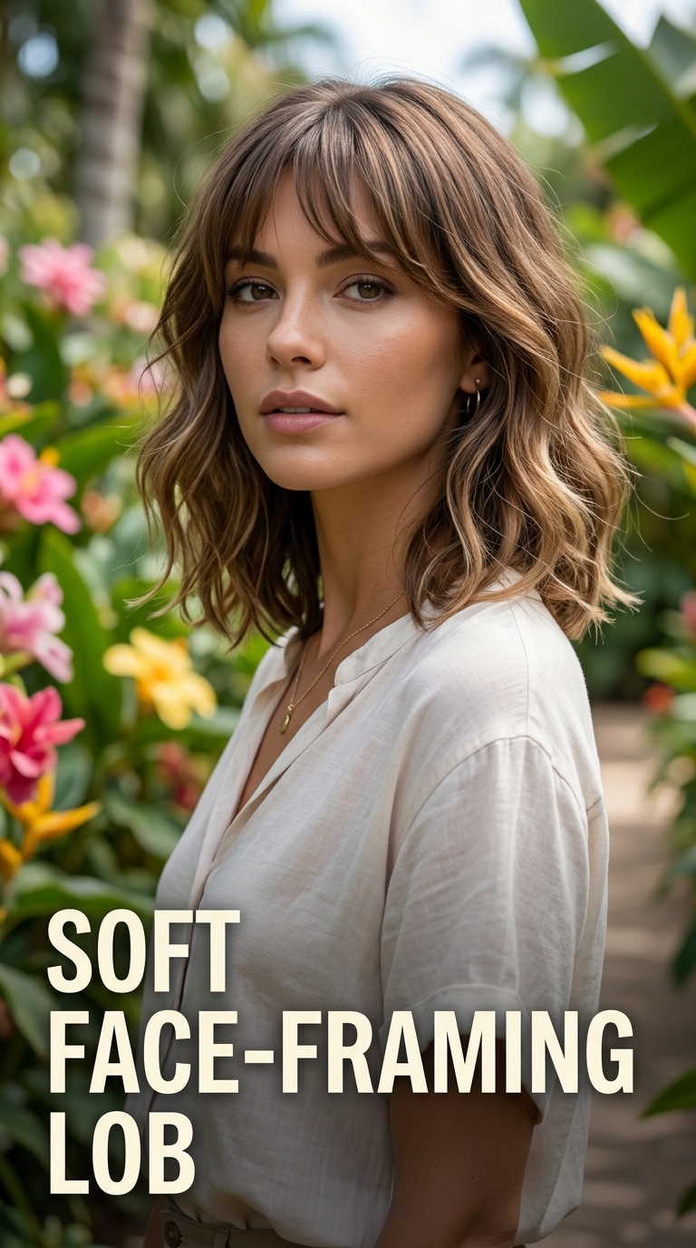 Soft Face-Framing Lob