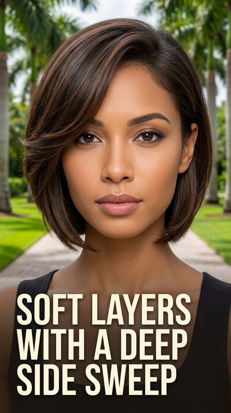 Soft Layers with a Deep Side Sweep