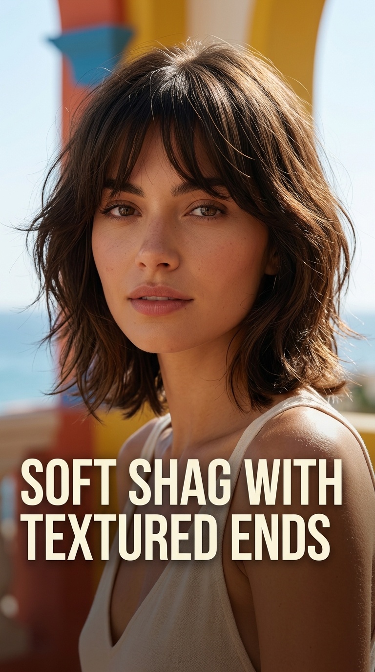 Soft Shag with Textured Ends