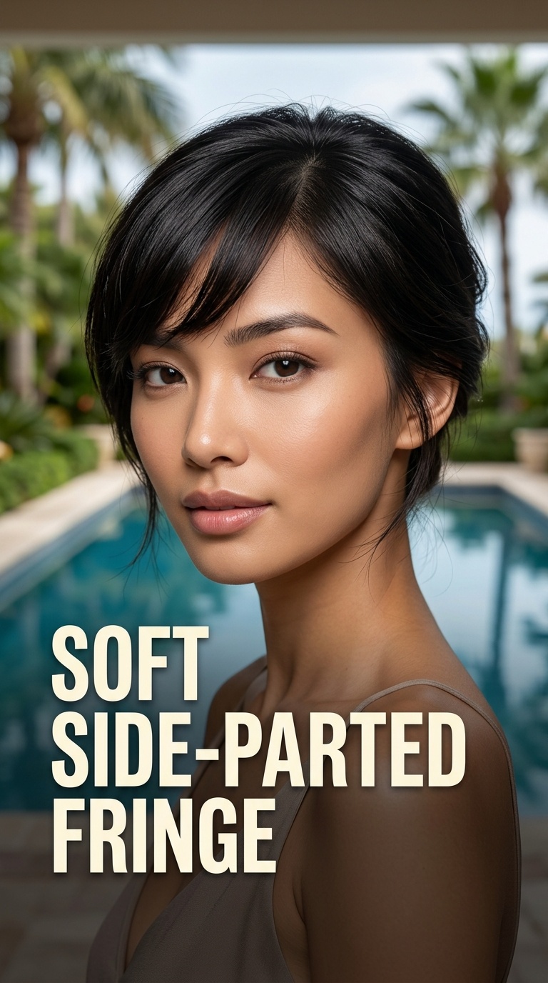 Soft Side-Parted Fringe