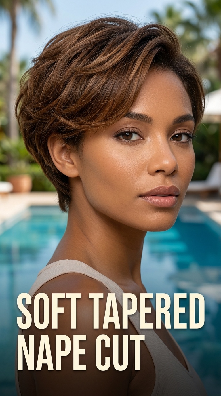 Soft Tapered Nape Cut