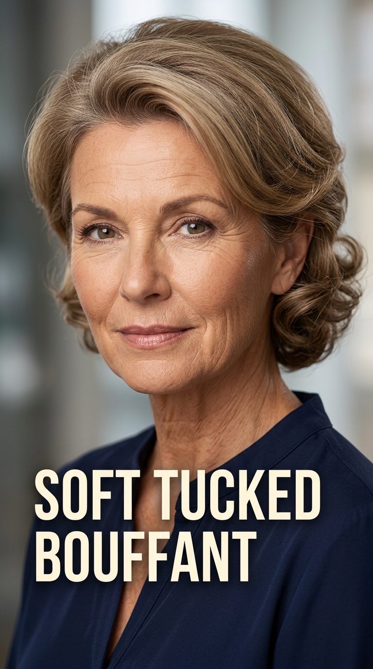 Soft Tucked Bouffant