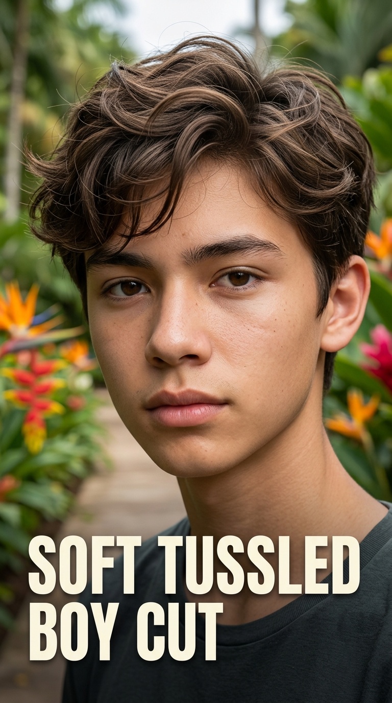 Soft Tussled Boy Cut