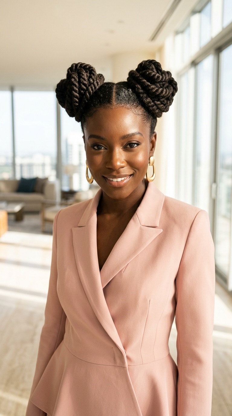 Space Knots For Natural Hair
