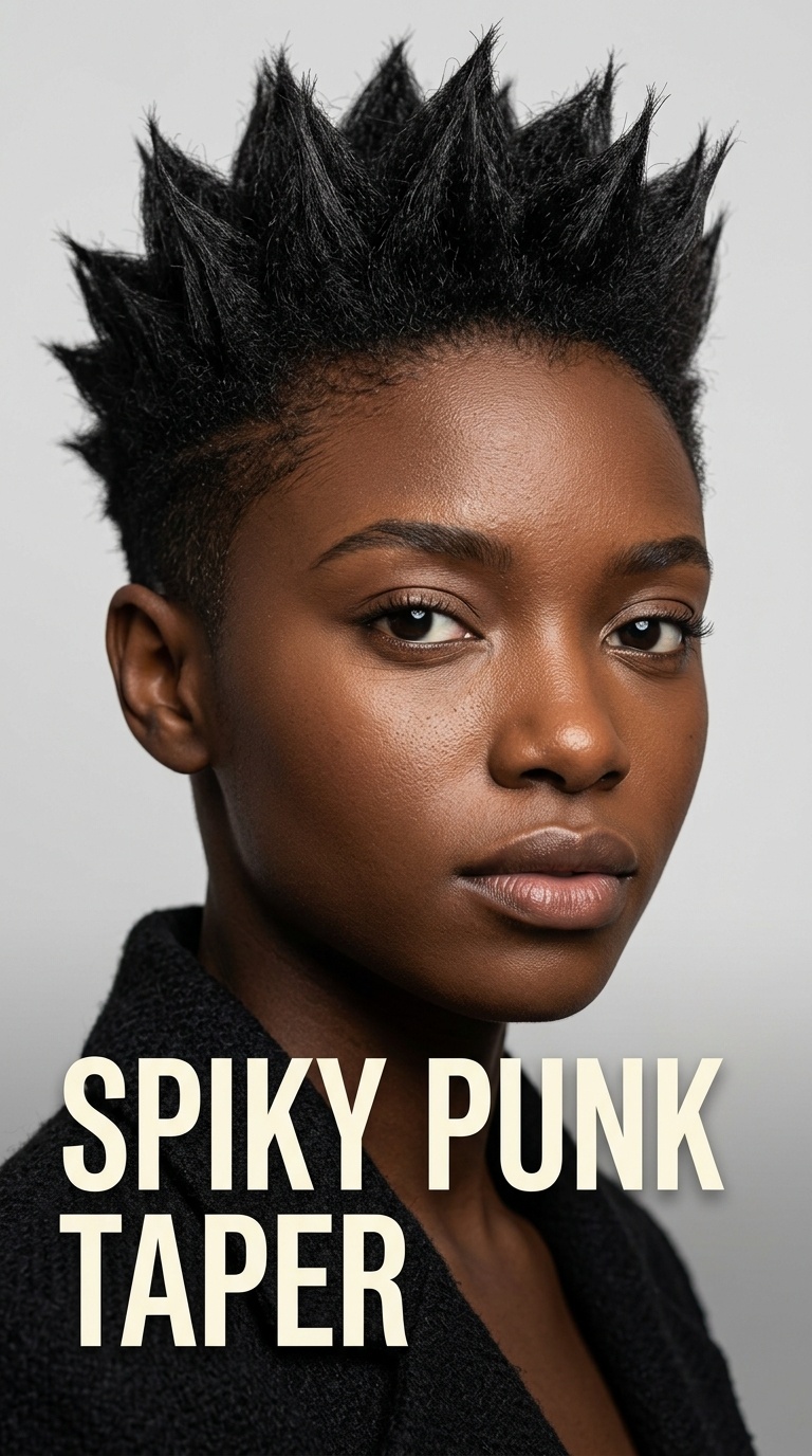 Spiky Punk Taper