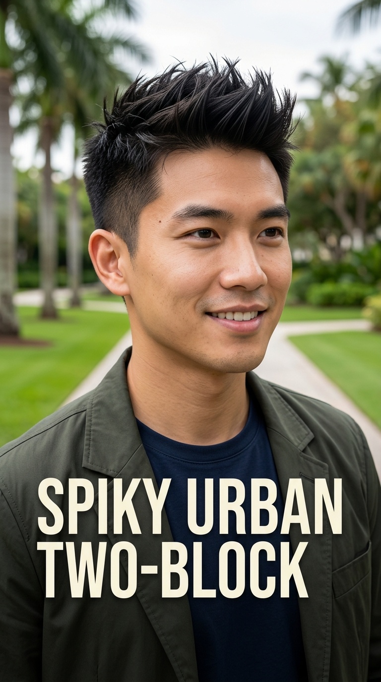 Spiky Urban Two-Block