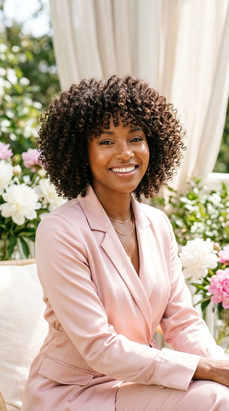 Spring Pastel Suits For Black Women