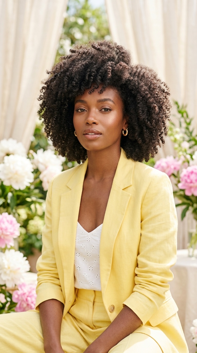 Spring Wide Leg Trousers For Black Women