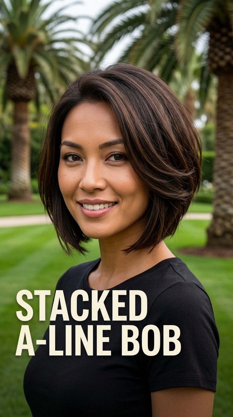 Stacked A-Line Bob