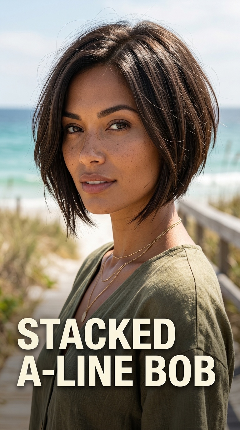 Stacked A-Line Bob