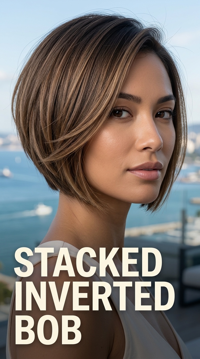 Stacked Inverted Bob