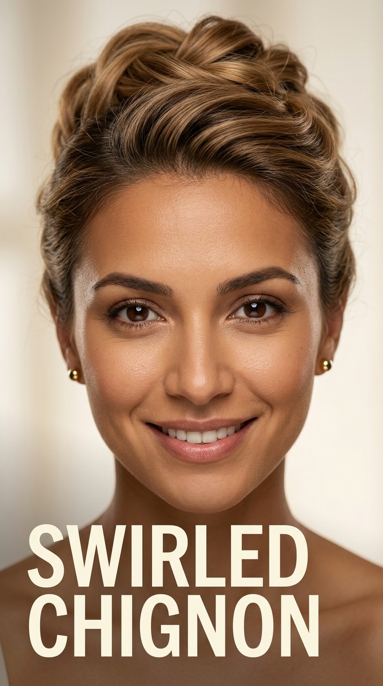 Swirled Chignon
