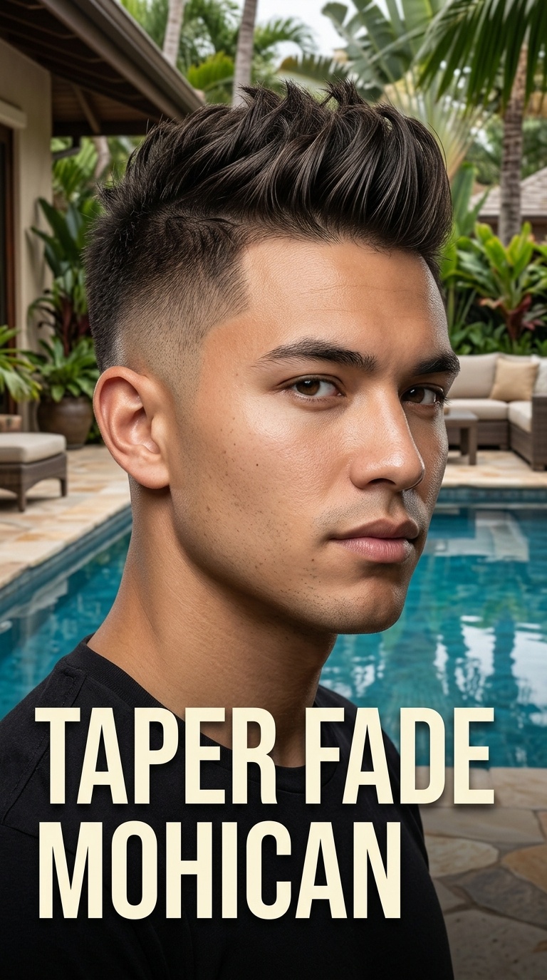 Taper Fade Mohican