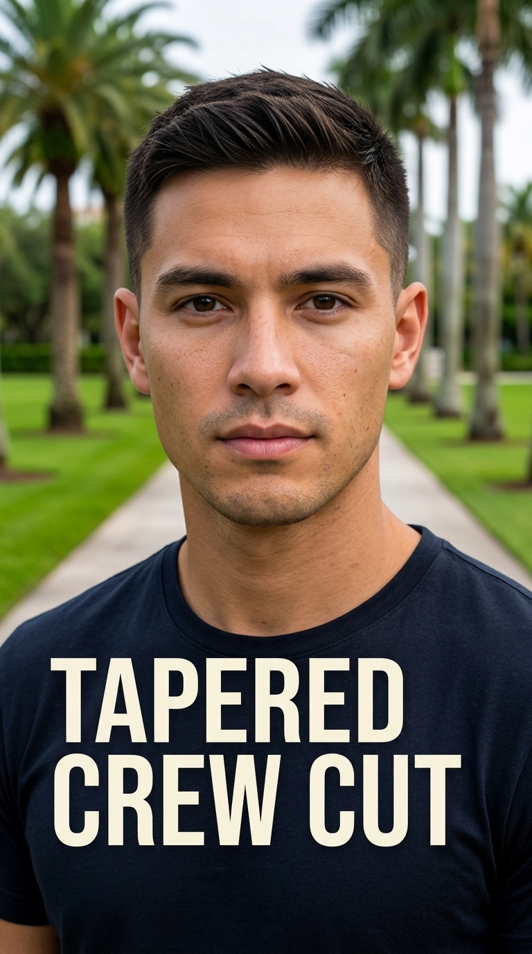 Tapered Crew Cut