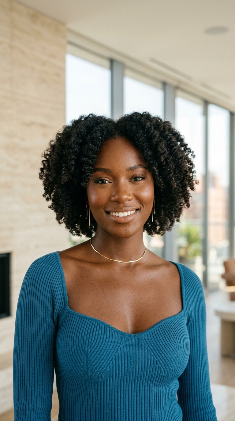 Tapered Fluffy Bob For Women