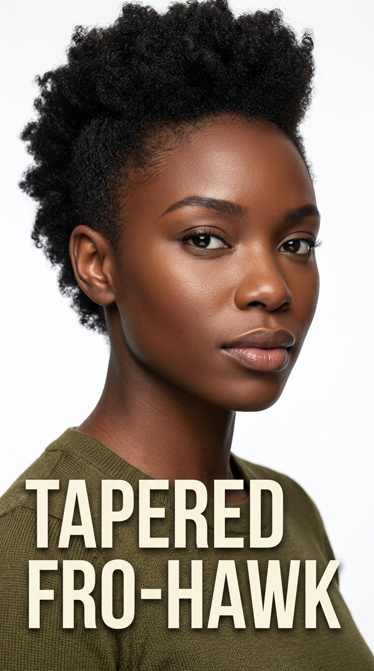 Tapered Fro-Hawk