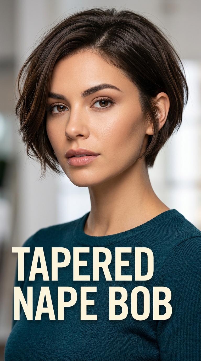 Tapered Nape Bob