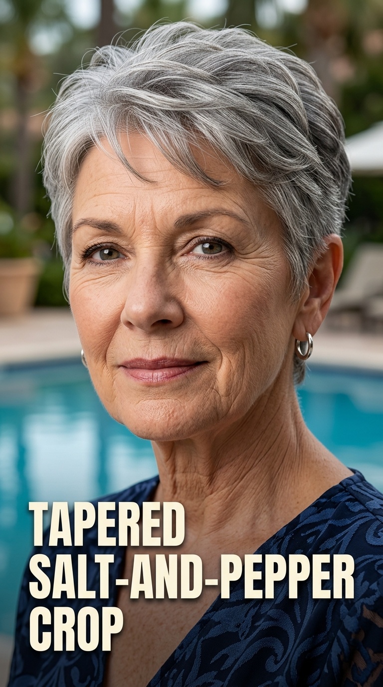 Tapered Salt-and-Pepper Crop