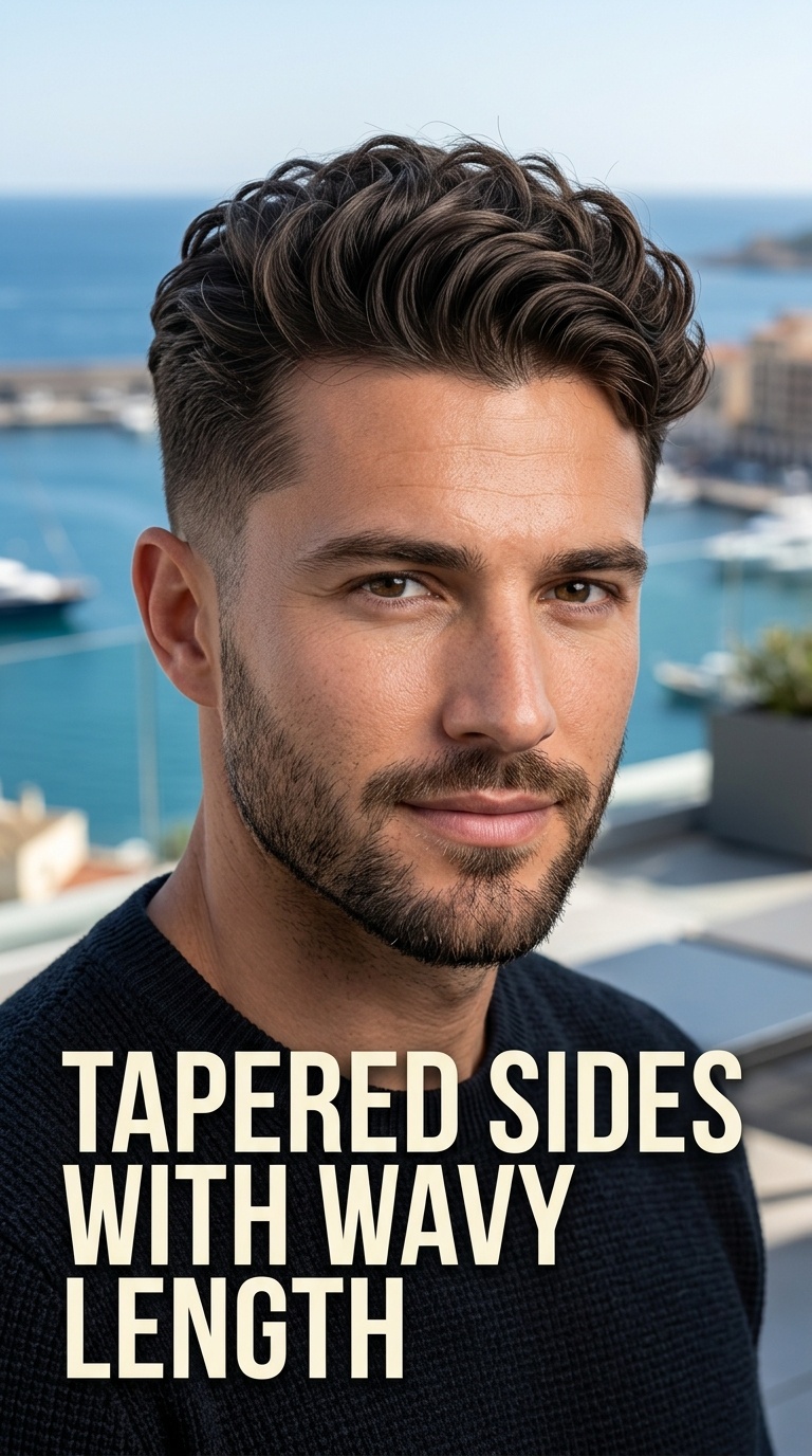 Tapered Sides with Wavy Length