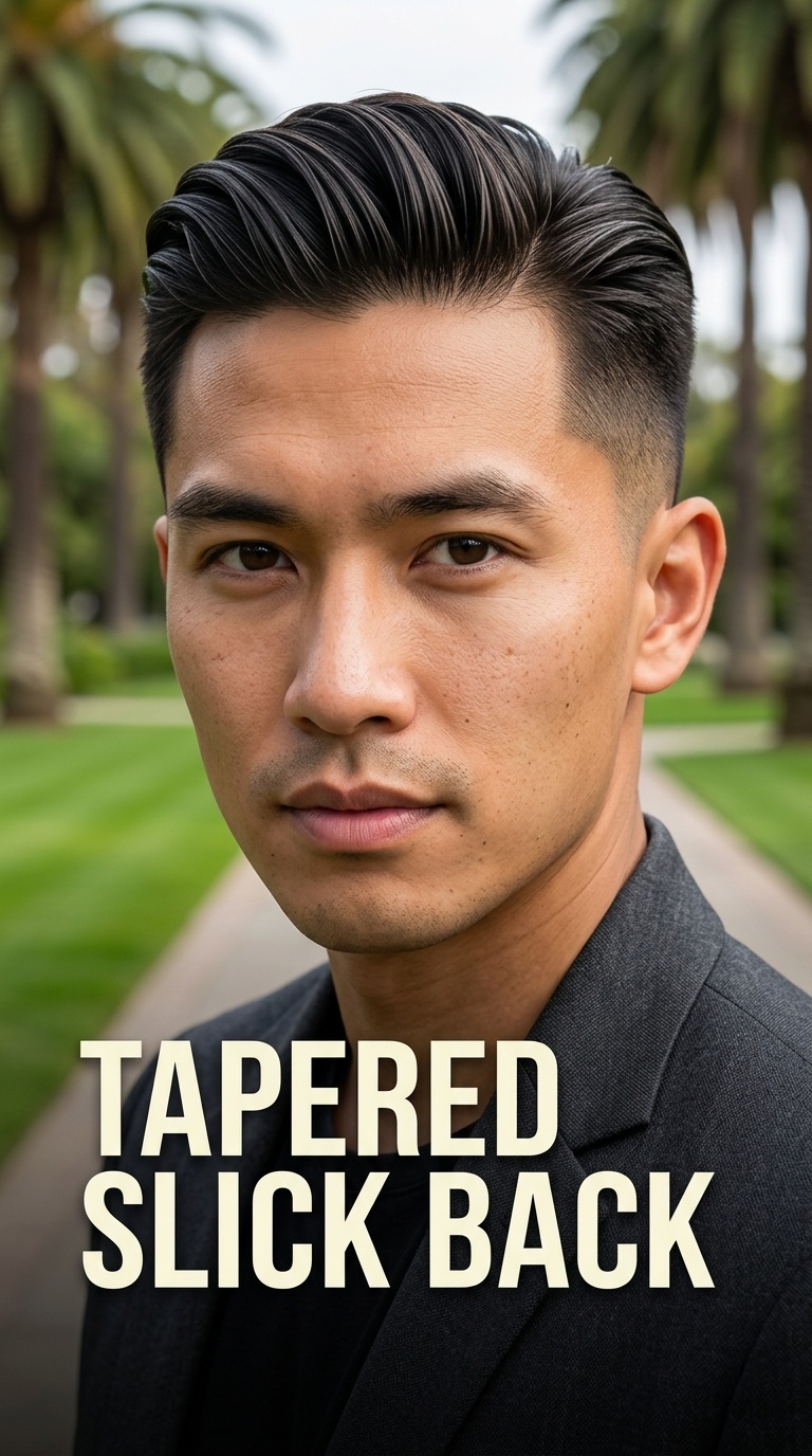 Tapered Slick Back
