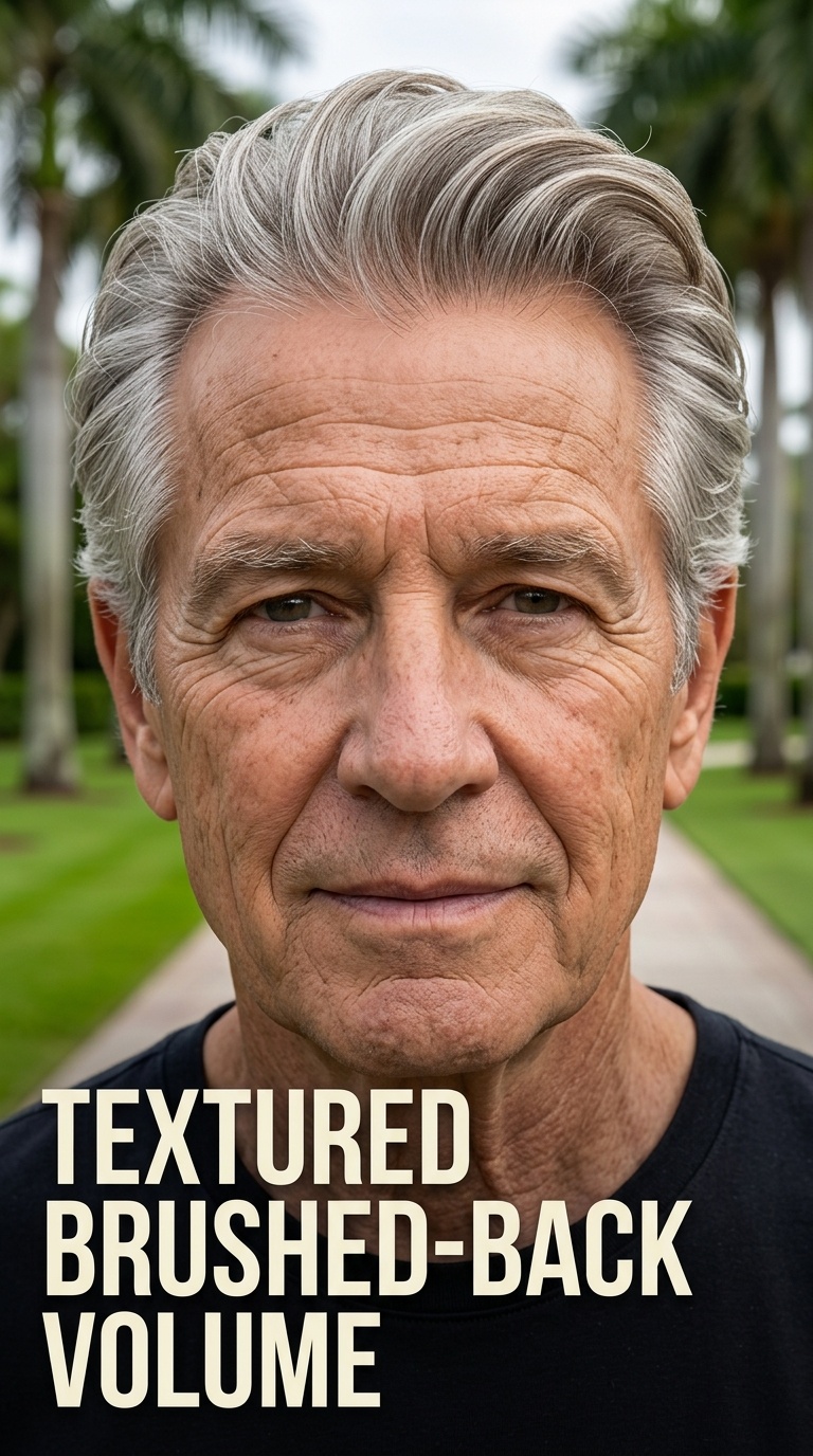 Textured Brushed-Back Volume