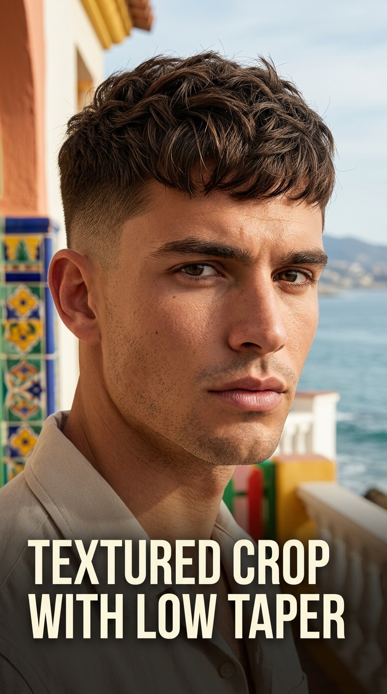 Textured Crop with Low Taper