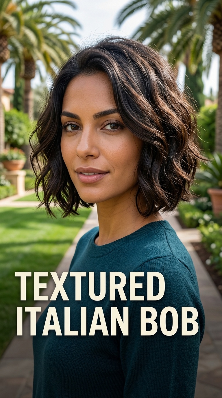 Textured Italian Bob