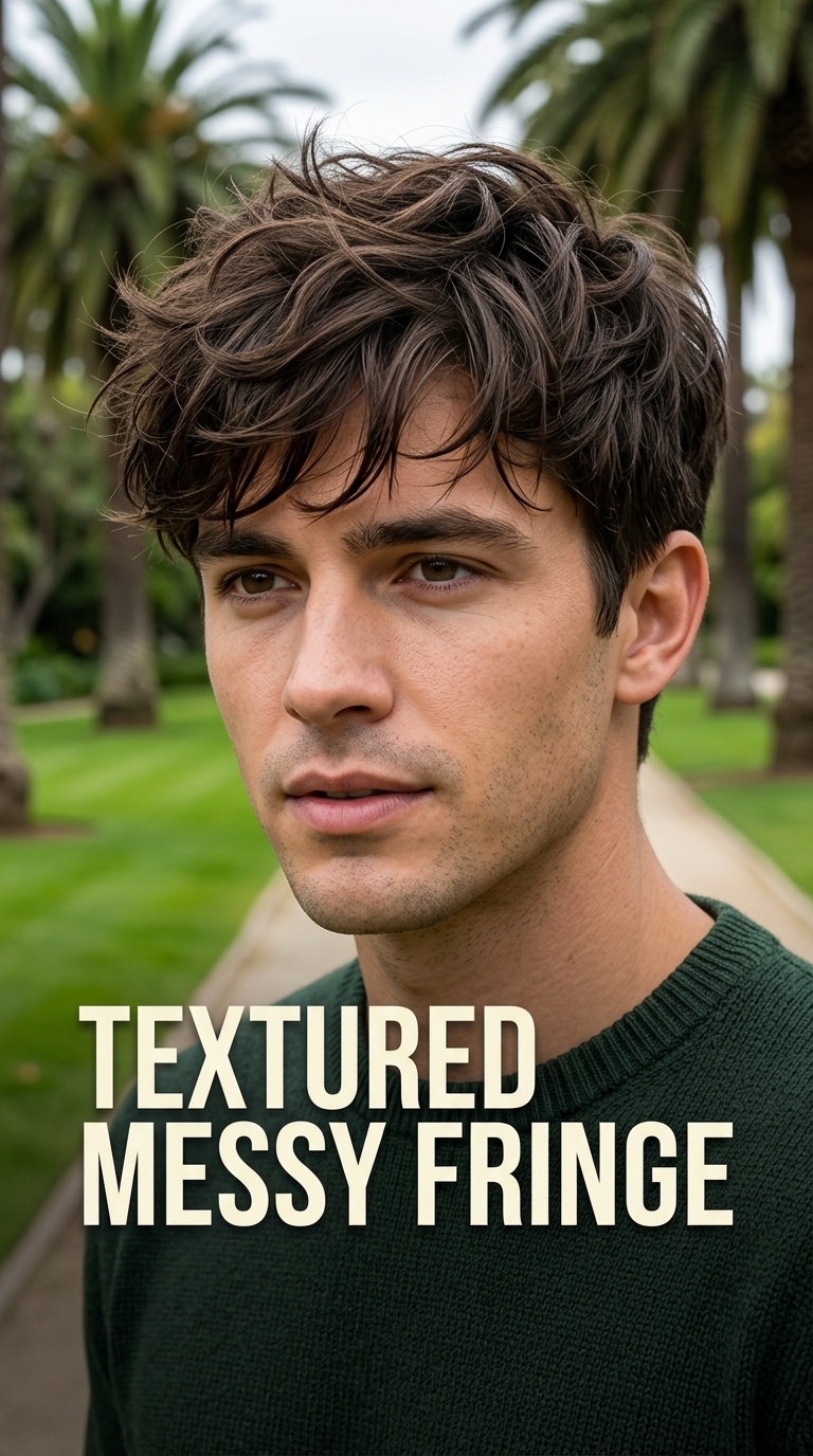 Textured Messy Fringe