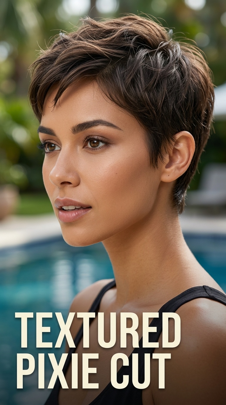 Textured Pixie Cut