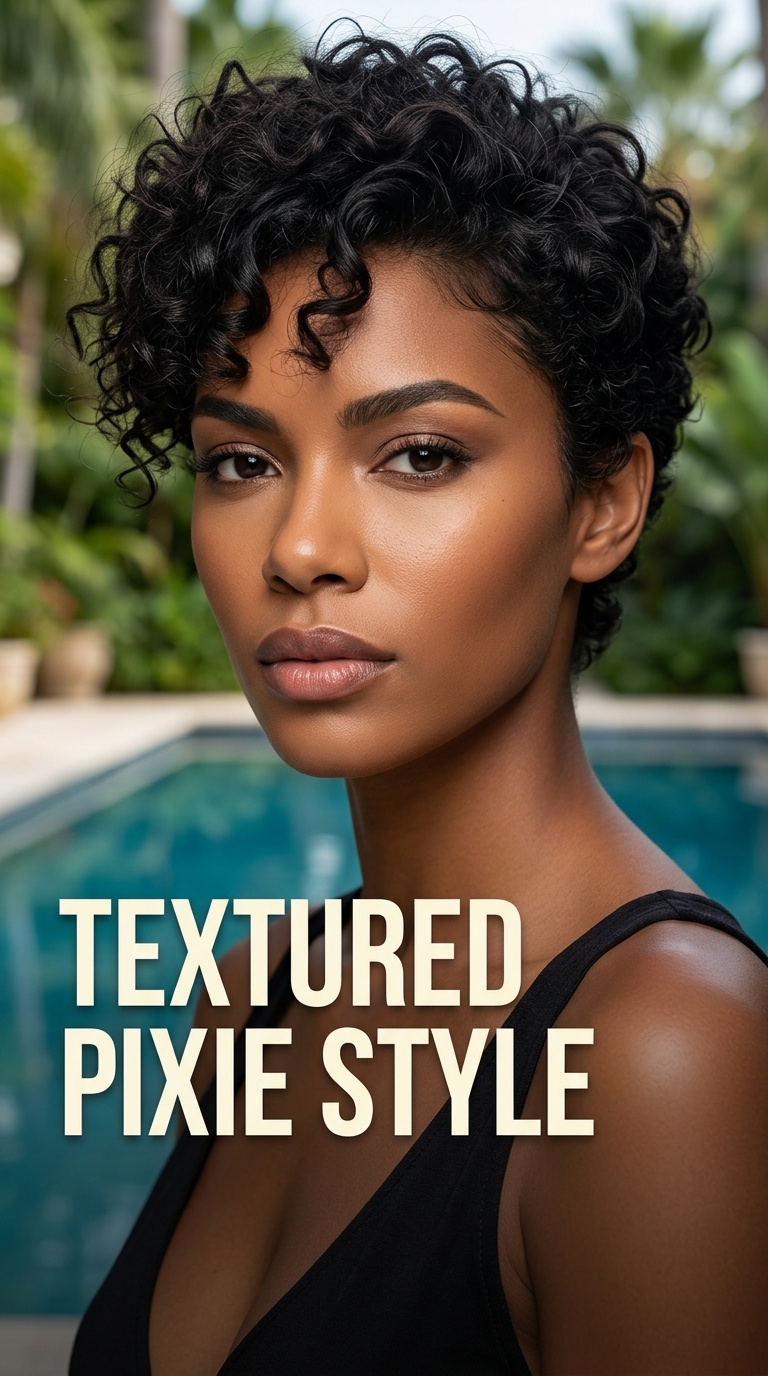 Textured Pixie Style