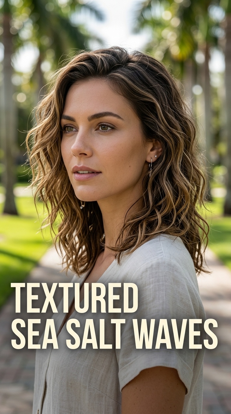 Textured Sea Salt Waves