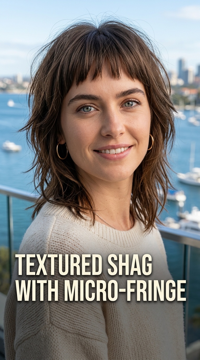 Textured Shag with Micro-Fringe