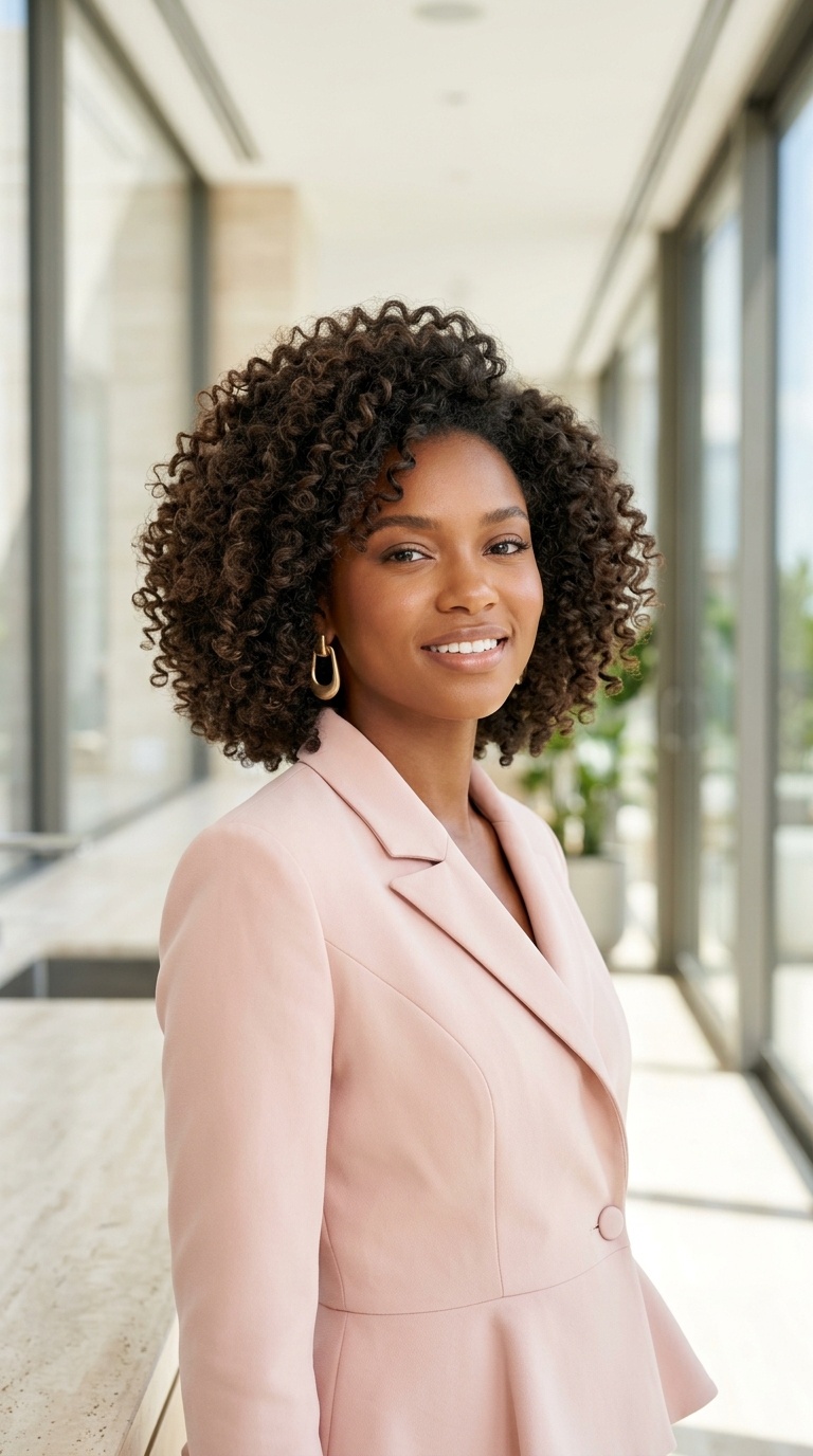 Textured Wand Curls Bob Hair