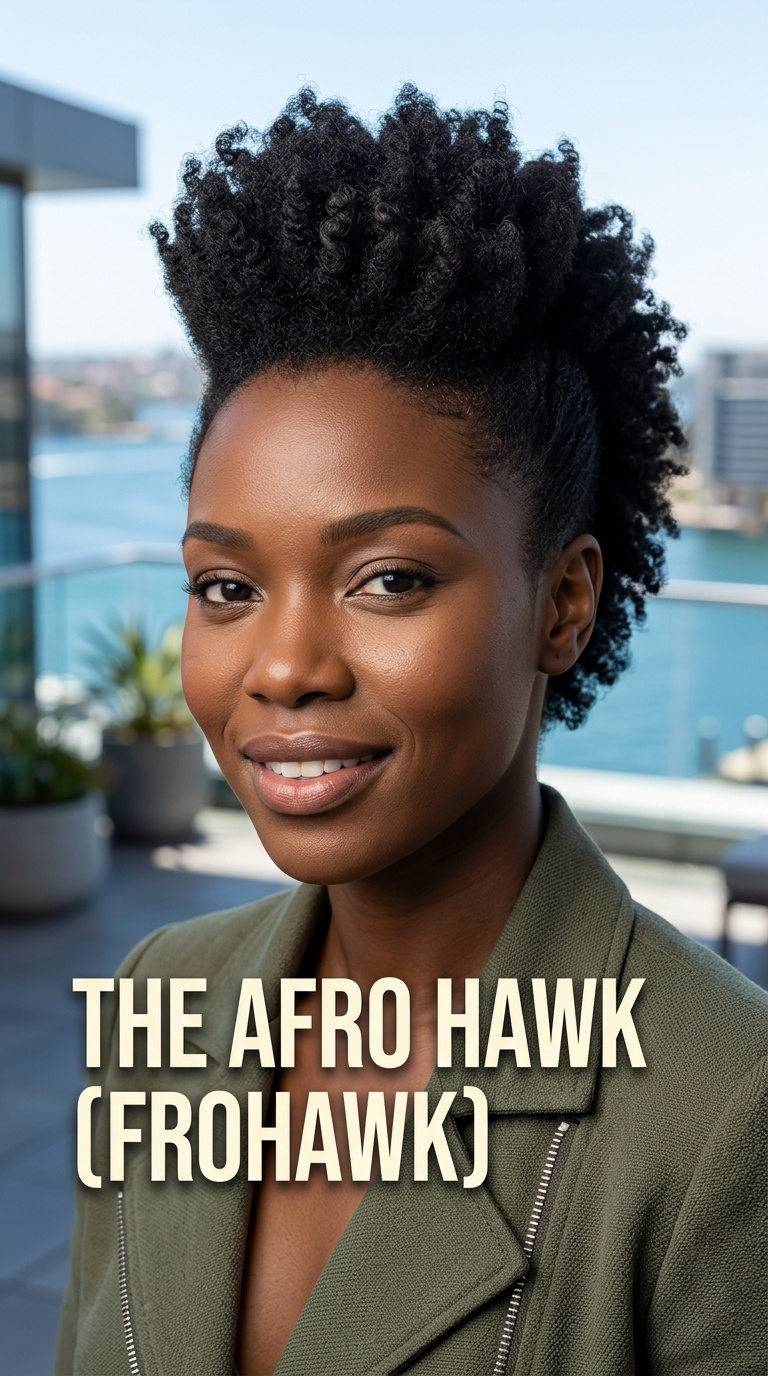 The Afro Hawk (Frohawk)