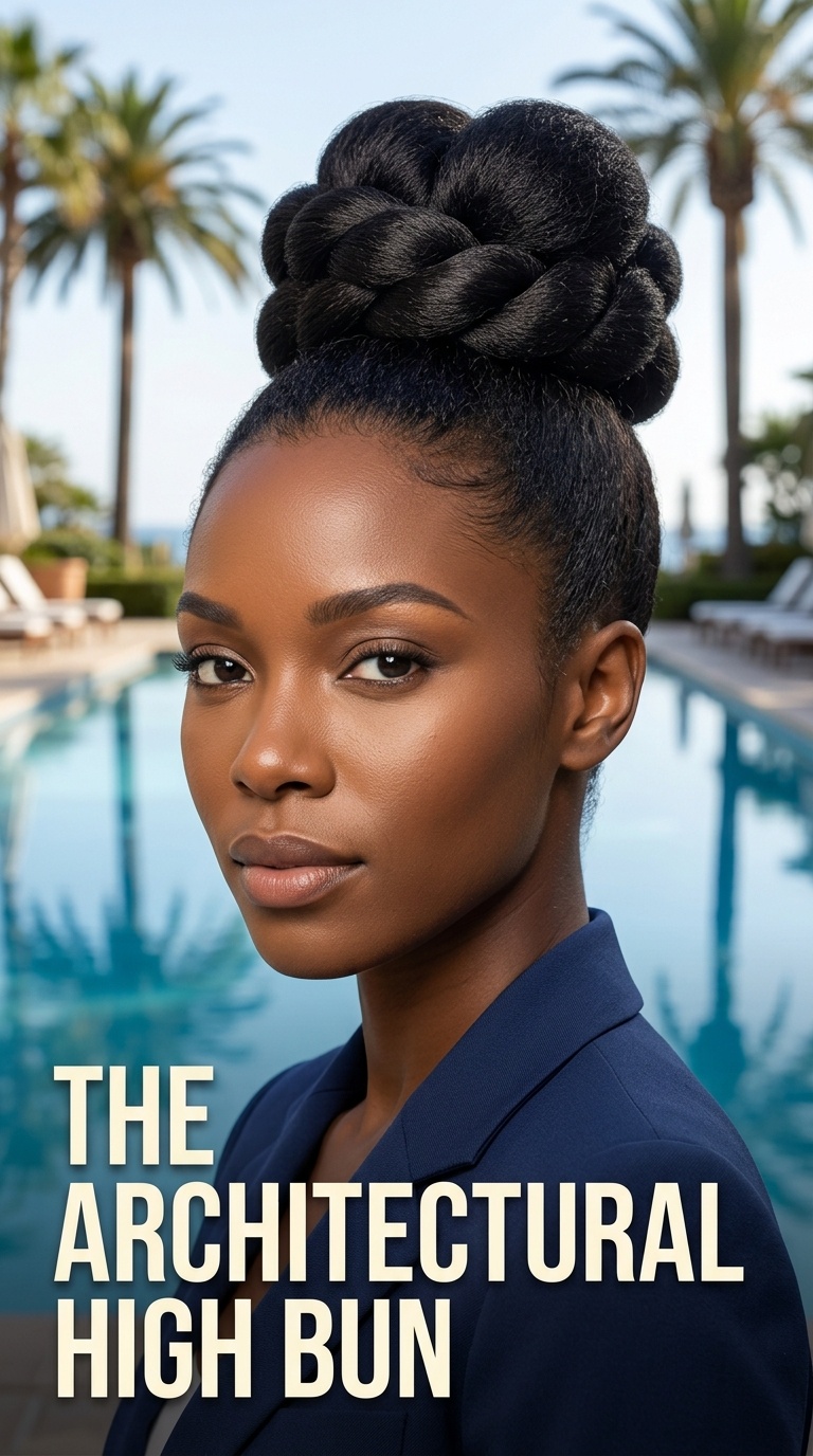 The Architectural High Bun