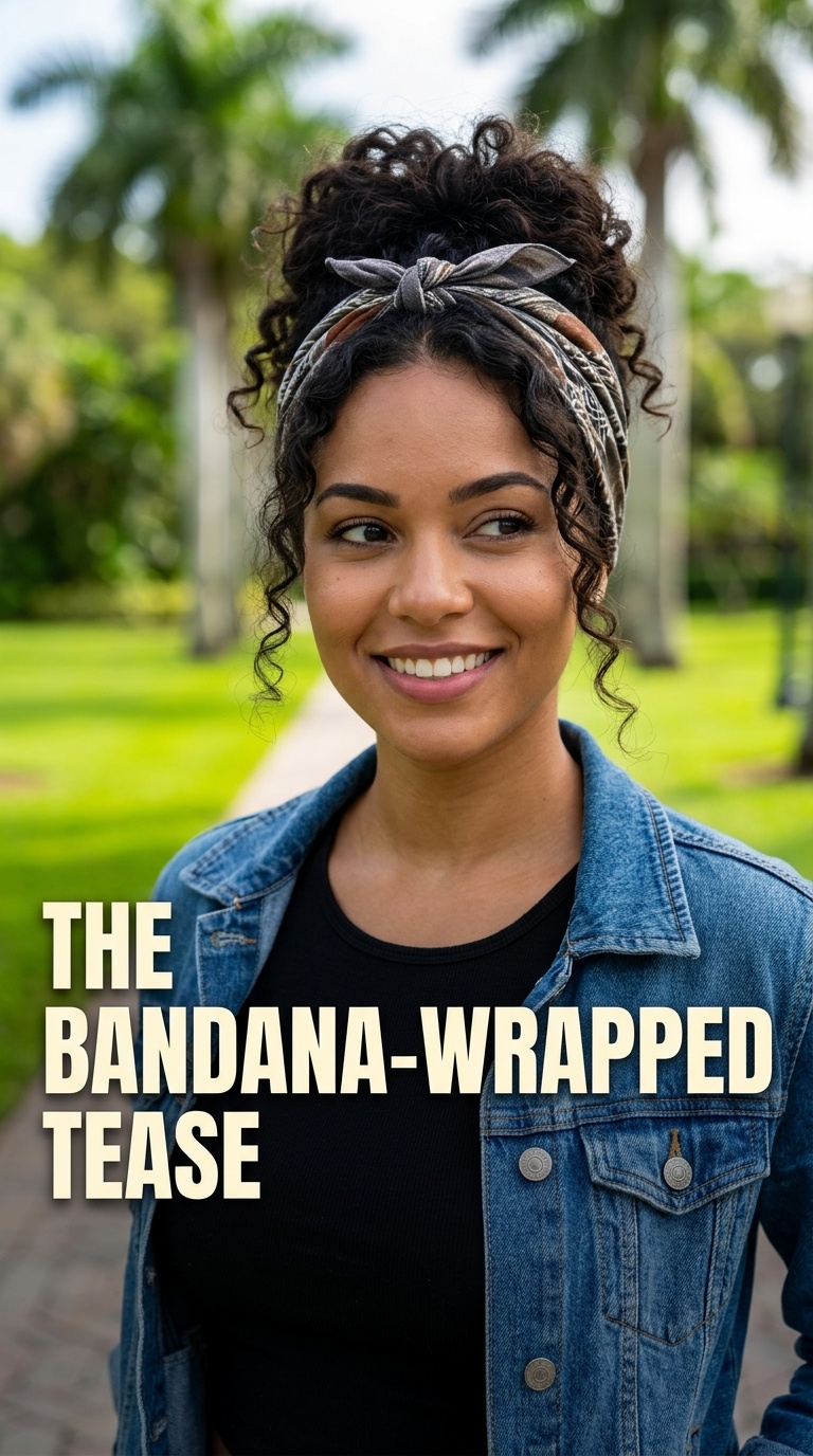 The Bandana-Wrapped Tease