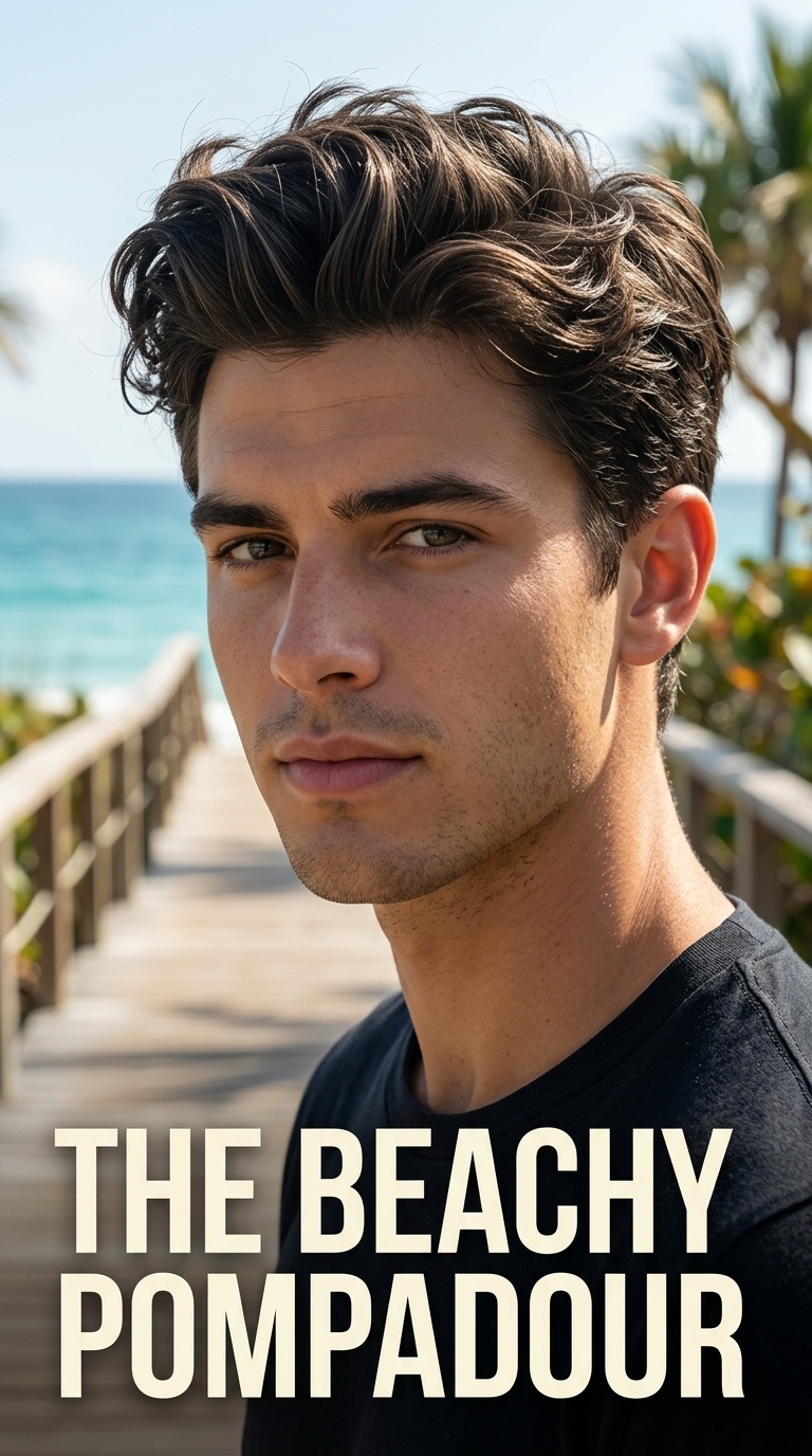 The Beachy Pompadour