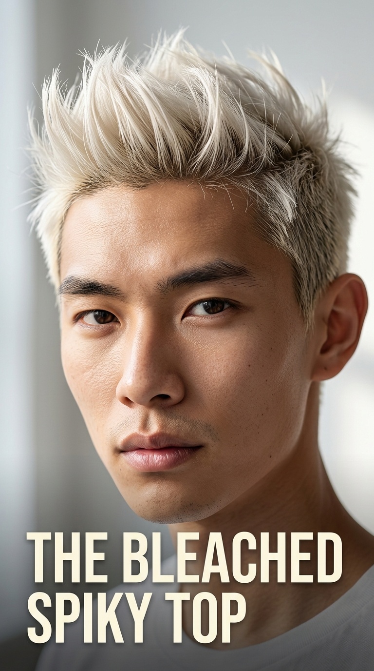 The Bleached Spiky Top