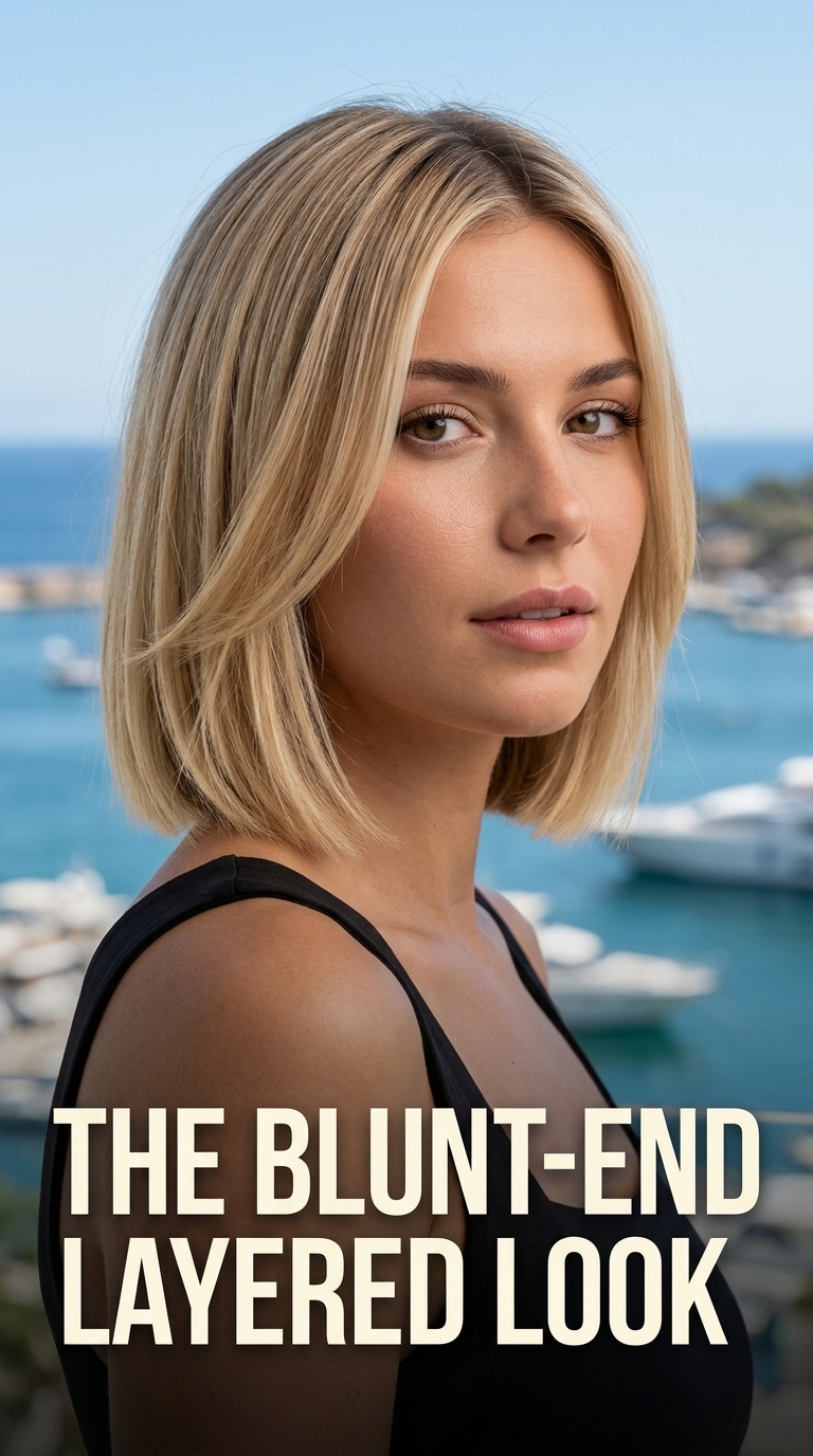 The Blunt-End Layered Look