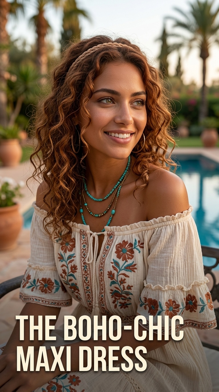 The Boho-Chic Maxi Dress