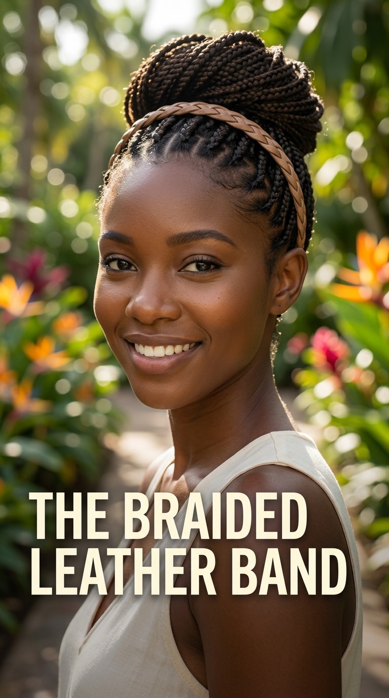 The Braided Leather Band