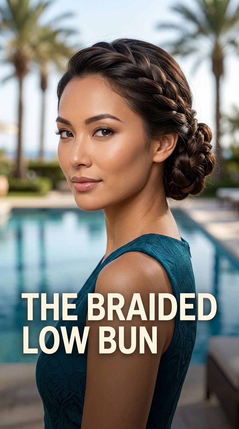 The Braided Low Bun