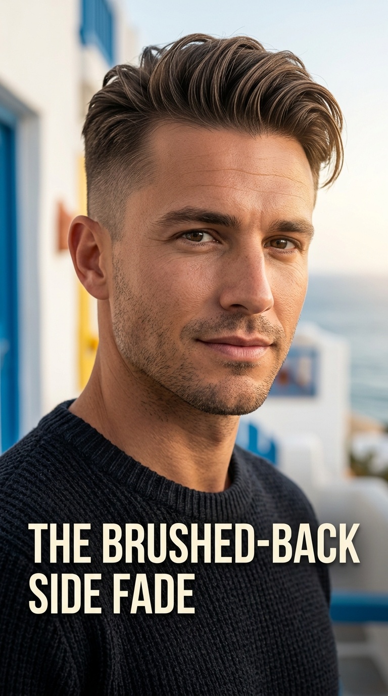 The Brushed-Back Side Fade