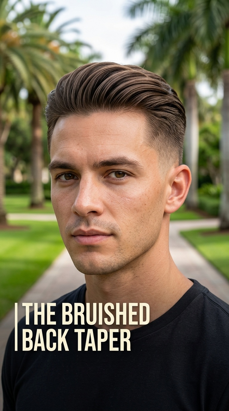 The Brushed Back Taper