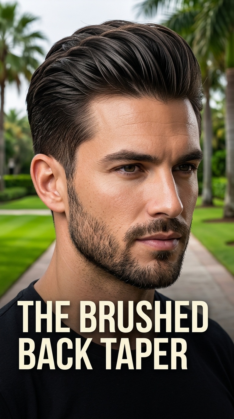 The Brushed Back Taper