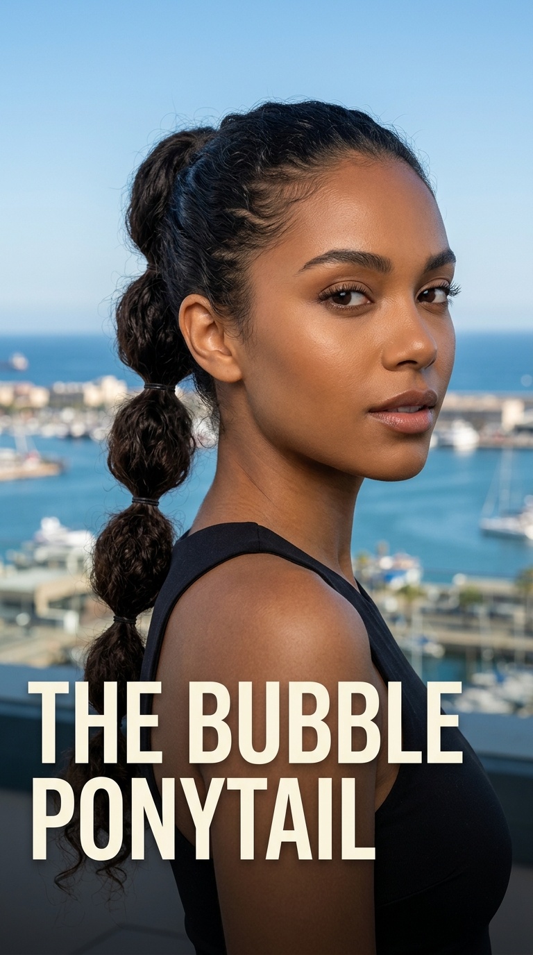 The Bubble Ponytail